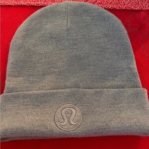 Lululemon Athletica Heather Gray Knit Hat